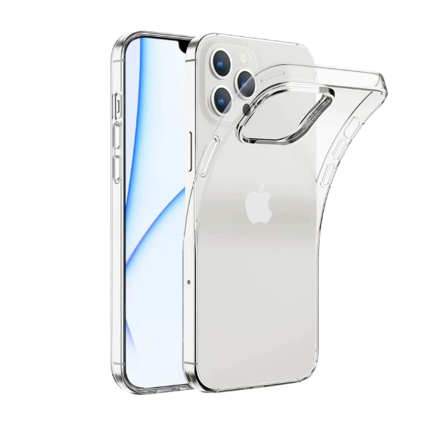 Capa de Silicone 4life para iPhone 13 Pro Max - Transparente