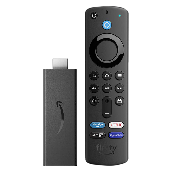 Adaptador para Streaming  Fire Stick TV 2nd Gen 4K Ultra HD con Alexa  - Negro