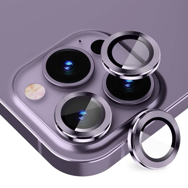 Vidrio Protector Lente De Camara Para iPhone 14 Pro / 14 Pro Max Space  Black