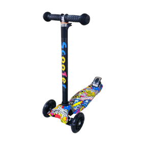 Patineta Infantil Scooter HY580 4Life Con Led - Estampa...