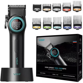 Maquina de Cortar Cabello Voyager VGR V-001 / 4600Mah /...
