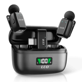 Microfono Inalambrico Luo LU-B28 para Smartphone / 2 Mi...